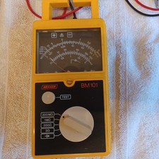 MEGGER BM101 TESTER. USED. PLEASE SEE DESCRIPTION ON CONDITION. 