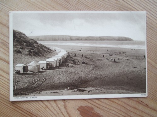 Postcard woolacombe sands - postcard,