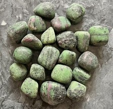 Tumbled stones natural crystal - natural,