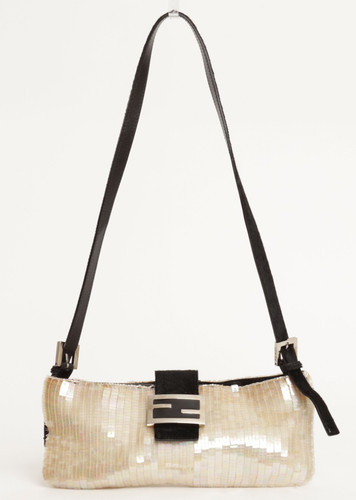 Vintage fendi glitter baguette - vintage,