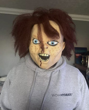 Chucky Mask halloween Fancy Dress Adults Kids Theme Costume cosplay childs play