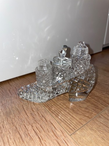 German cut crystal shoe - german, 3