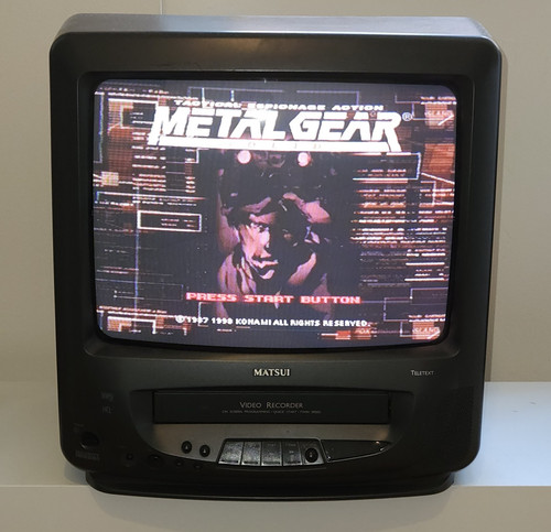 Matsui crt and vhs - and, player