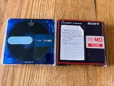 2x Sony Hi-MD 1 GB High