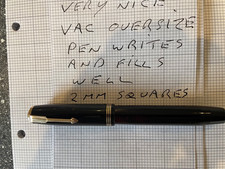 parker vacumatic oversize pen