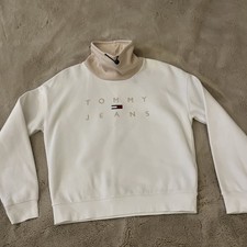 Tommy Hilfiger Women’s Cream Beige Top Size Small