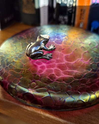 Vintage heron glass - heron,