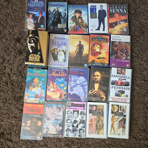 Vhs videos job lot horror - /,