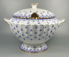 SPODE FLEUR DE LYS BLUE Y8356