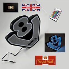 Scania V8 Truck Lorry Led Light Sign Logo Truck lightbox