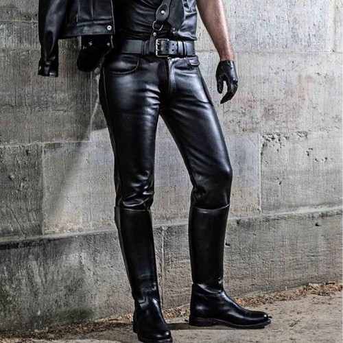 Mens black cowhide leather - mens,
