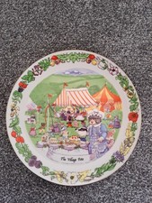 RARE The Tales Of Honeysuckle Hill - The Village Fete - Regency Collectors Plate
