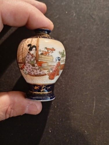 Satsuma vase 19thc - satsuma, vase...19thc