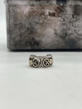 PANDORA Double Heart Scroll