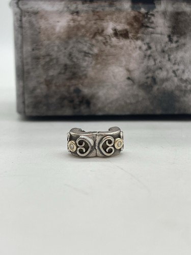 Pandora double heart scroll - pandora,