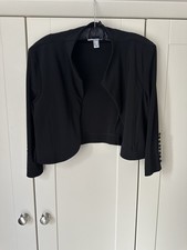Joseph Ribkoff Black Bolero