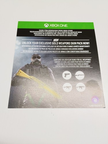 Rainbow six siege gold - six,