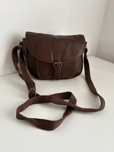 Fatface brown leather