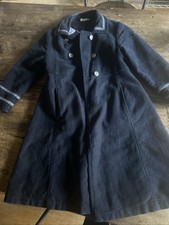 Jottum Black Velvet Rembrandt Girls Jacket Coat Gross grain Ribbon 8 Boutique