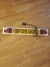 Maypole 0.92M Or 3Ft Trailer Lighting Board for When Using A Cycle Carrier 12V