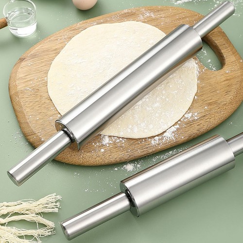 Stainless steel dough roller - dough,