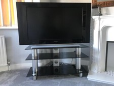 42” Phillips 1080i LCD TV with Glass 3 tier stand