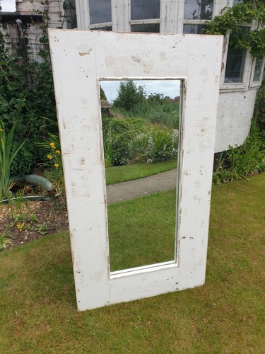 Antique glass mirror - antique,