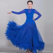 9 Colors Ballroom Dance Dresses Dancing Skirt Ballroom Dance Competition Dress