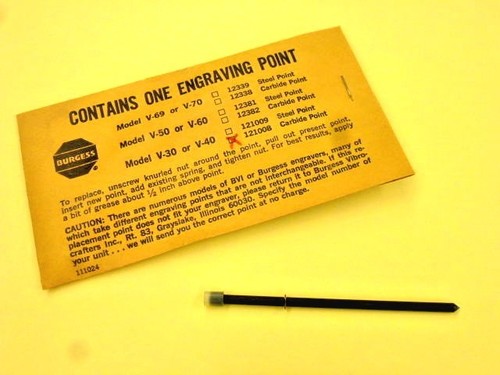 New burgess carbide tipped - carbide,