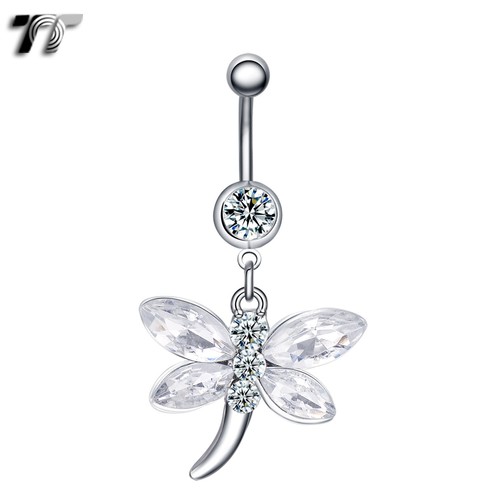 Clear crystal dragonfly - tt,