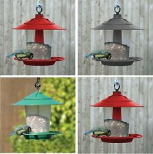 Hanging Wild Bird Feeder Seed Nut Garden Feeding Station Birds Seed Dispenser