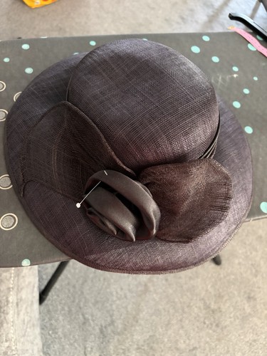 Ladies black hat medium size - ladies,