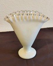 Fenton Silver Crest Milk Glass