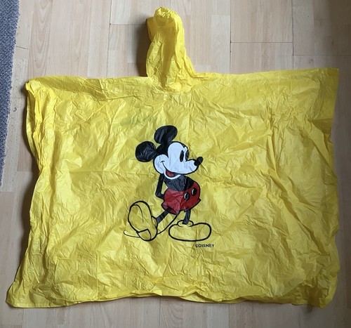 Euro disney rain poncho 2 - euro,