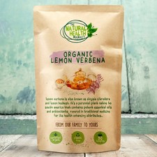 Organic Lemon Verbena Tea Bags • Vibrant Zesty Flavour • Rich In Antioxidants