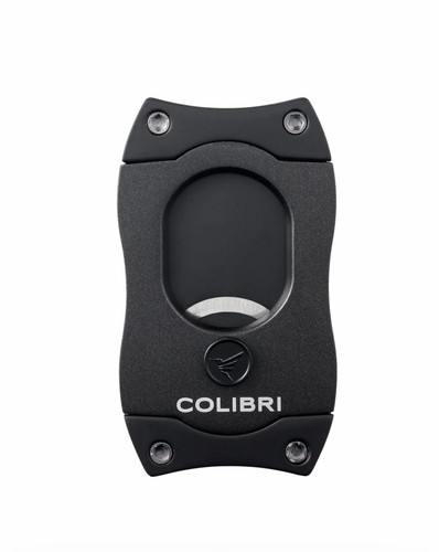 Colibri black cigar cutter - colibri,