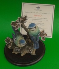Ltd Ed Coalport Resin Bird