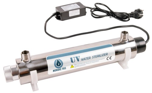 Water filter stainless - uv,