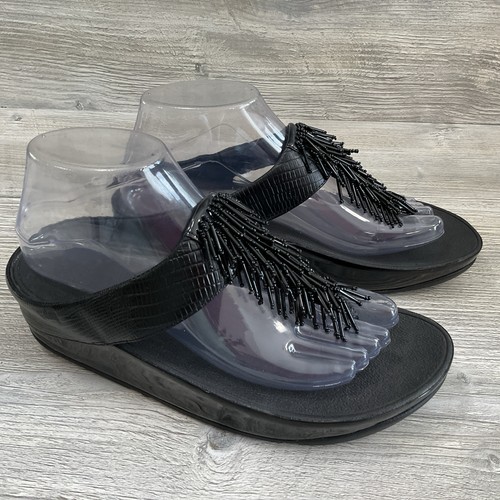 Fitflop cha black - black, patent