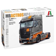 Italeri 3968 Mercedes Benz Actros MP4 Big Space Grand Prix Ed. 1:24 Model Kit