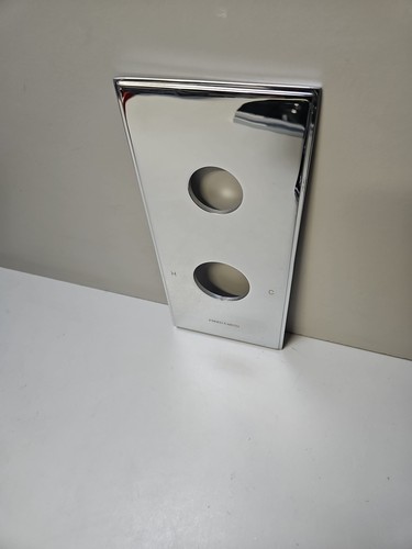 Fired earth shower face plate - earth,