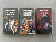 Vintage vhs star wars trilogy - star,