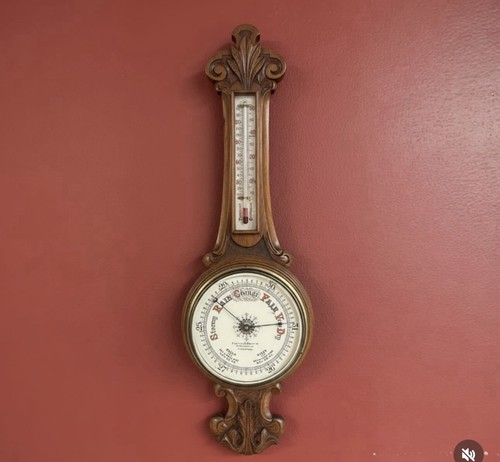 Antique victorian aneroid - victorian,