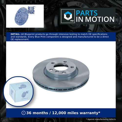 Brake discs pair vented - 2x,