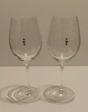 Pair of Large Elegant Red Wine