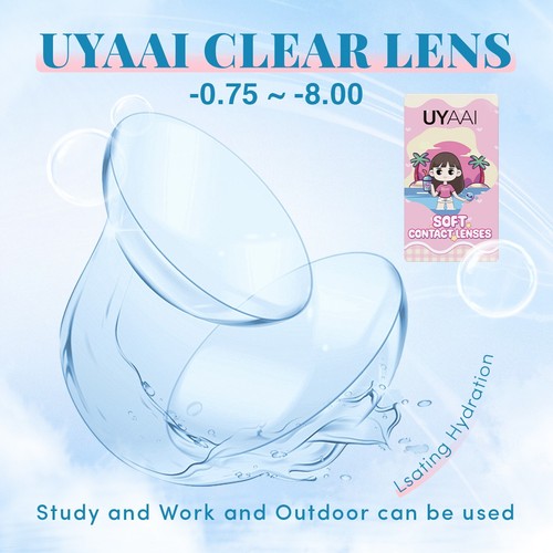 9 00 clear - -0.75~-9.00, myopia