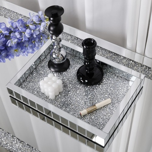 Glitter crushed diamond tray - crushed,