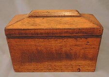 Antique Sarcophagus Wooden Tea