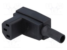 1 pcs x BULGIN - PX0588 - Connector: AC supply, plug, female, 10A, 250VAC, IEC 6