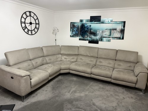 Grey fabric corner - grey, (grace)